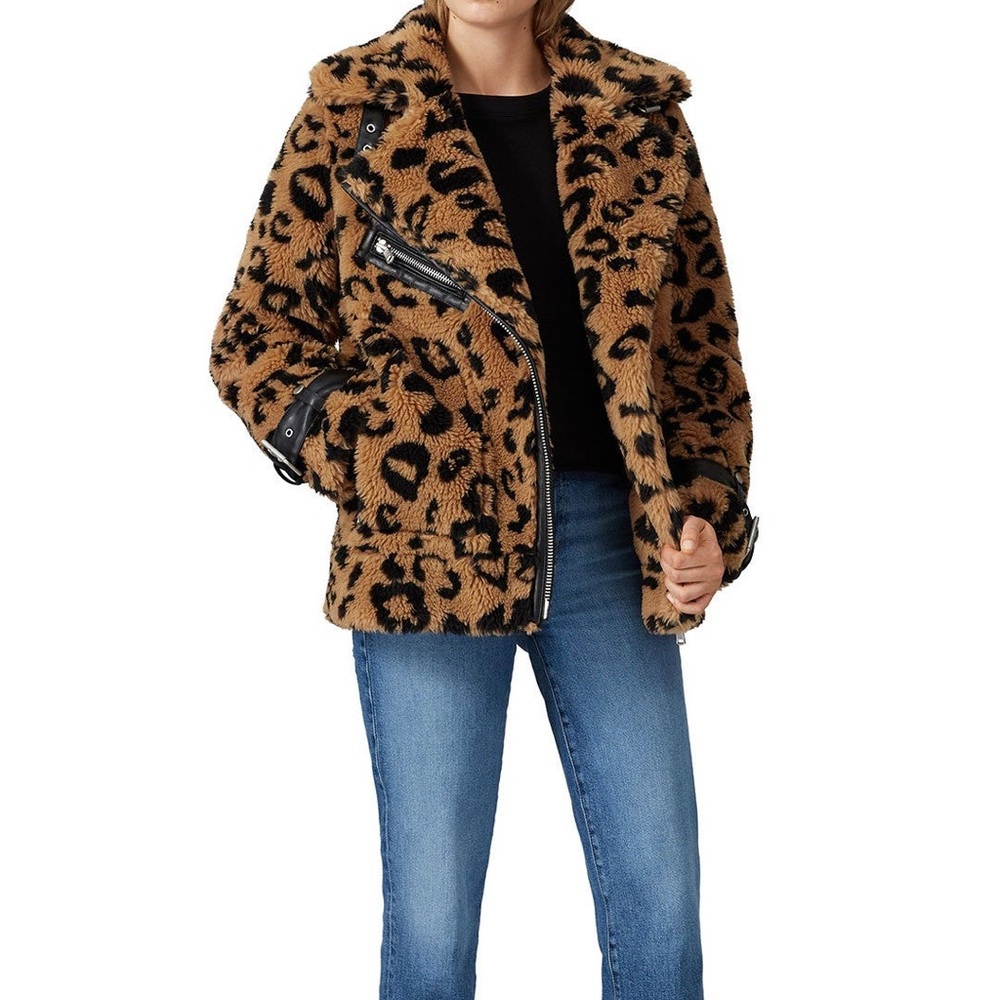 Faux Fur Teddy Biker Jacket

Avec Les Filles - Picture 3 of 16